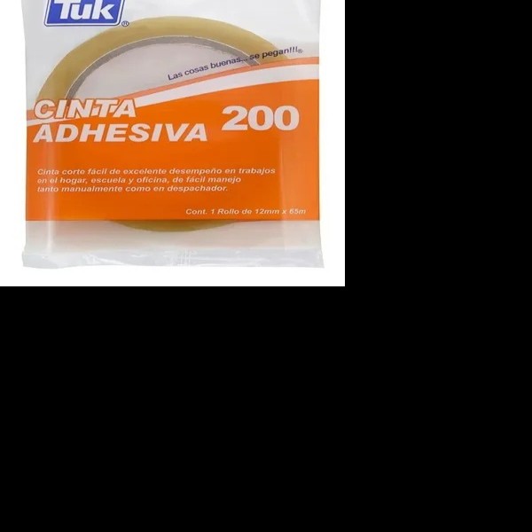 CINTA ADH. 12X65M. TRANSP. TUK 200 C.72
